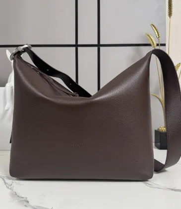 Loewe Leather Loop Hobo Bag 062660 45.5×17×31cm #A67222 Loewe Leather Loop Hobo Bag 062660 45.5×17×31cm #A67222