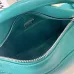 Loewe Puzzle Mini Bag - Turquoise Leather, Geometric Design, Top Handle, Luxury Handbag for Women with Brand Tag #A56885