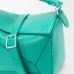 Loewe Puzzle Mini Bag - Turquoise Leather, Geometric Design, Top Handle, Luxury Handbag for Women with Brand Tag #A56885
