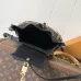 LV Black Empreinte Mini Coussin Backpack M13357 W26xH10xD21cm #A67183