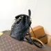 LV Black Empreinte Mini Coussin Backpack M13357 W26xH10xD21cm #A67183