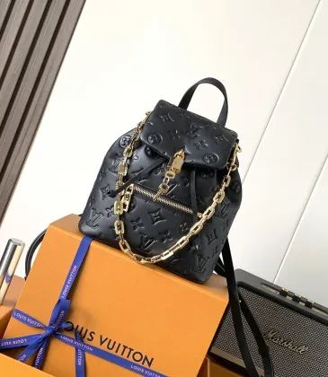 LV Black Empreinte Mini Coussin Backpack M13357 W26xH10xD21cm #A67183 LV Black Empreinte Mini Coussin Backpack M13357 W26xH10xD21cm #A67183