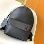 Louis Vuitton Black Backpack 1:1 Quality #999932996