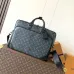 LV Damier Eclipse Weekender Briefcase M11512 L46xW31xD18cm #A67207