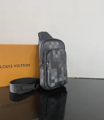 Louis Vuitton Pixelated Damier Graphite Sling Bag For Modern Style Seekers #A52724 Louis Vuitton Pixelated Damier Graphite Sling Bag For Modern Style Seekers #A52724