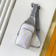 Louis Vuitton Monogram Canvas Sling Bag With Adjustable Strap Design size:16×33×5.7cm #A53752