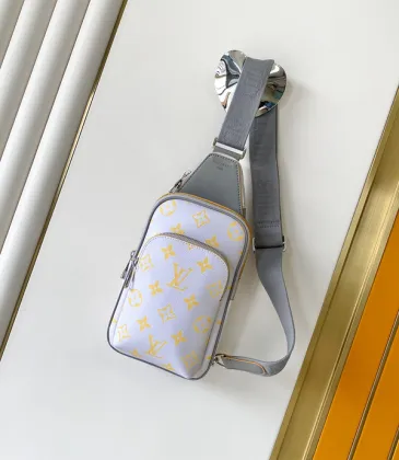 Louis Vuitton Monogram Canvas Sling Bag With Adjustable Strap Design size:16×33×5.7cm #A53752 Louis Vuitton Monogram Canvas Sling Bag With Adjustable Strap Design size:16×33×5.7cm #A53752