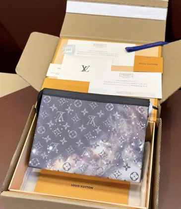 Louis Vuitton Monogram Galaxy Pochette With Cosmic Print And Luxe Packaging #A50812 Louis Vuitton Monogram Galaxy Pochette With Cosmic Print And Luxe Packaging #A50812