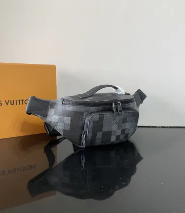 Louis Vuitton Pixelated Damier Graphite Bumbag For Trendy Urban Looks #A52722 Louis Vuitton Pixelated Damier Graphite Bumbag For Trendy Urban Looks #A52722