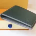Louis Vuitton Style Slender Wallet - Monogram Taiga Leather Bifold Card Holder | 8 Card Slots + Paper Compartment (M81628) #A59492