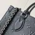 LV Black Monogram Mini OnTheGo Tote M14576 W19xH11.5xL25cm #A67181