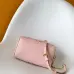 LV Pink Mahina Speedy Soft 20 Mini M28502 L20.5xH13xD12cm #A67215