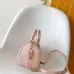 LV Pink Mahina Speedy Soft 20 Mini M28502 L20.5xH13xD12cm #A67215