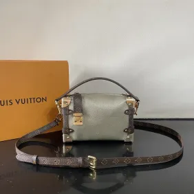 LV Small Side Trunk S-lock Hard Case Shoulder Handbag M2A265 #A66548