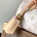 LV White Monogram Speedy 18 Mini Bag M4625z L13.5xH8cm #A67203