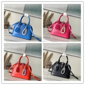 Brand L Epi Leather Rainbow Alma BB Mini Handbag M28902 #A66556