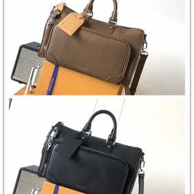 Brand L Full Calfskin Keepall Cargo 35 Duffle Bag M28100 #A66550