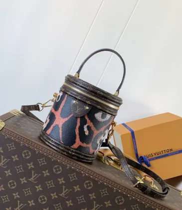 Unique  Bucket Bag With Patterned Design And Iconic Monogram For Fashion Statements #A49951