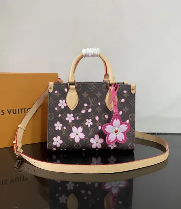 Louis Vuitton Handbag OnTheGo Cherry Blossom #A49681 Louis Vuitton Handbag OnTheGo Cherry Blossom #A49681