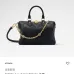 Louis Vuitton Speedy Bandoulière Mini (3 Colors) – White/Dark Brown/Black Monogram Empreinte Leather with Chain Strap #A59172