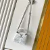 Louis Vuitton Women's White Grained Leather Handbag with Crystal Embellishments &amp; Signature LV Logo M25934 #A57317