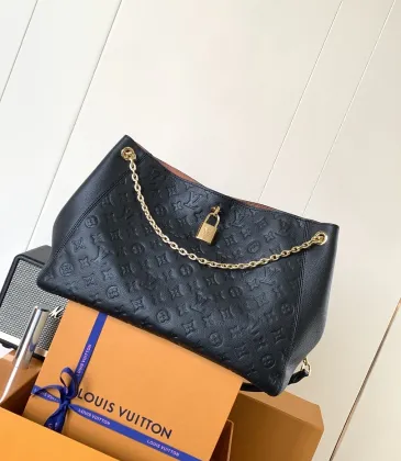 LV Black Empreinte Anytime Tote Bag M14324 W27xH14xL42cm #A67182