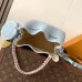 LV Light Blue Mahina Anytime Bucket M28885 W19xH22xL14cm #A67198