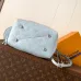 LV Light Blue Mahina Anytime Bucket M28885 W19xH22xL14cm #A67198