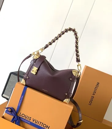 LV Side Trunk Leather Shoulder Bag M25669 16 x 8.5 x 23.5cm #A63870 LV Side Trunk Leather Shoulder Bag M25669 16 x 8.5 x 23.5cm #A63870