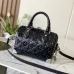 Louis Vuitton M27921 Original Version Speedy Trunk 20 Handbag - Monogram Saga, 163C01 Chip, Detachable Strap (Size: 20.5x13.5x11cm) #A59484