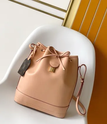 Louis Vuitton Monogram Aniv NOE Bucket Bag (M27389) - WN Leather, Adjustable Strap, 27.5×36×20cm #A60001 Louis Vuitton Monogram Aniv NOE Bucket Bag (M27389) - WN Leather, Adjustable Strap, 27.5×36×20cm #A60001