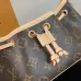 Louis Vuitton Monogram Nano Frivole Drawstring Crossbody Bag M29537 #A66549
