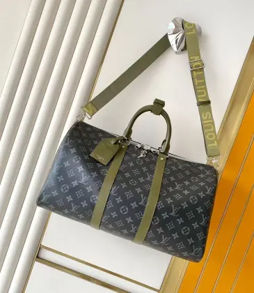 LV Eclipse Keepall 45 Travel Bag M28837 L45xH27xD20cm #A67212 LV Eclipse Keepall 45 Travel Bag M28837 L45xH27xD20cm #A67212