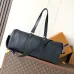 Louis Vuitton Black Calfskin Needle Duffle Bag M28000 #A66141