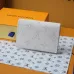 Louis Vuitton Monogram Card Holders In Elegant Blue And White Tones #A53521