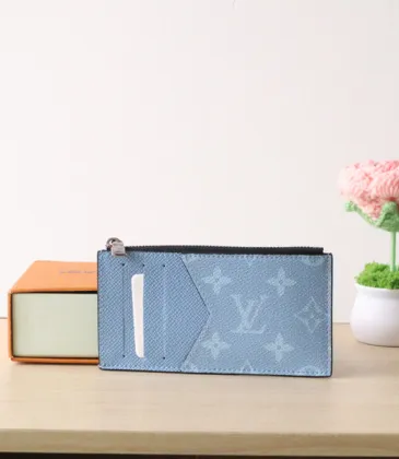 Stylish Louis Vuitton Blue Monogram Card Holder With Functional Design And Chic Aesthetic #A50102 Stylish Louis Vuitton Blue Monogram Card Holder With Functional Design And Chic Aesthetic #A50102