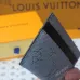 Louis Vuitton M14766 Chip Version Card Holder - Light Blue &amp; White #A59465