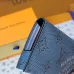 Louis Vuitton M14817 Chip Version Card Holder - White &amp; Light Blue #A59466