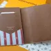 Louis Vuitton M15075 Chip Version Passport Cover - White/Blue Monogram Pattern #A59467