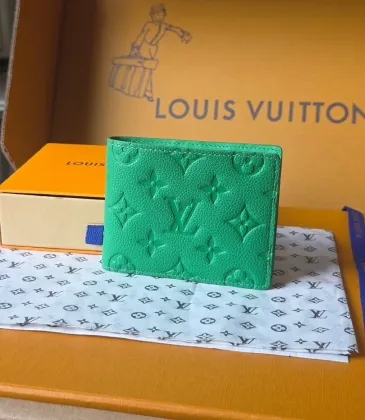  M25998 Green Short Wallet - Authentic Original Design #A59493