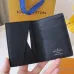 Louis Vuitton M81550 Original Version Card Holder - Taiga Leather, Classic Compact Design (Size: 8x11x1cm) #A59479
