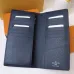 Louis Vuitton M81554 BRAZZA Original Version Wallet - Taiga Leather, Multi-Functional (Size: 10x19x2cm) #A59478