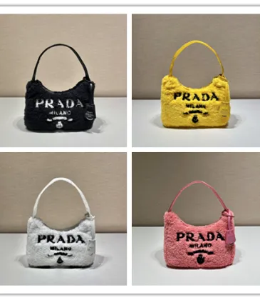 Prada Plush velvet new style Bag #A31059 Prada Plush velvet new style Bag #A31059