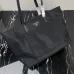 Prada Black Nylon Triangle Logo Work Tote Handbag 1BG052 #A66523