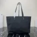 Prada Black Nylon Triangle Logo Work Tote Handbag 1BG052 #A66523