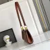 Prada Cleo Shoulder Bag (4 Colors) – Brown/Navy/Black/White Saffiano Leather with Gold-Tone Chain Strap #A59176