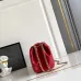 Prada Diagramme Shoulder Bag (3 Colors) – Red/White/Black Leather with Gold-Tone Chain Strap &amp; Branding #A59178