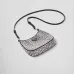 Prada Full Diamond Shoulder Crossbody Mini Handbag 1BC169 #A66524