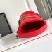 Prada Re-Edition Bucket Bag (4 Colors) – Red/Black/White/Brown Fabric with Gold-Tone Chain &amp; Triangle Logo #A59177