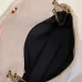 SAINT LAURENT Cassandra Envelope Clutch – Beige Suede Leather with Gold YSL Logo #A58763